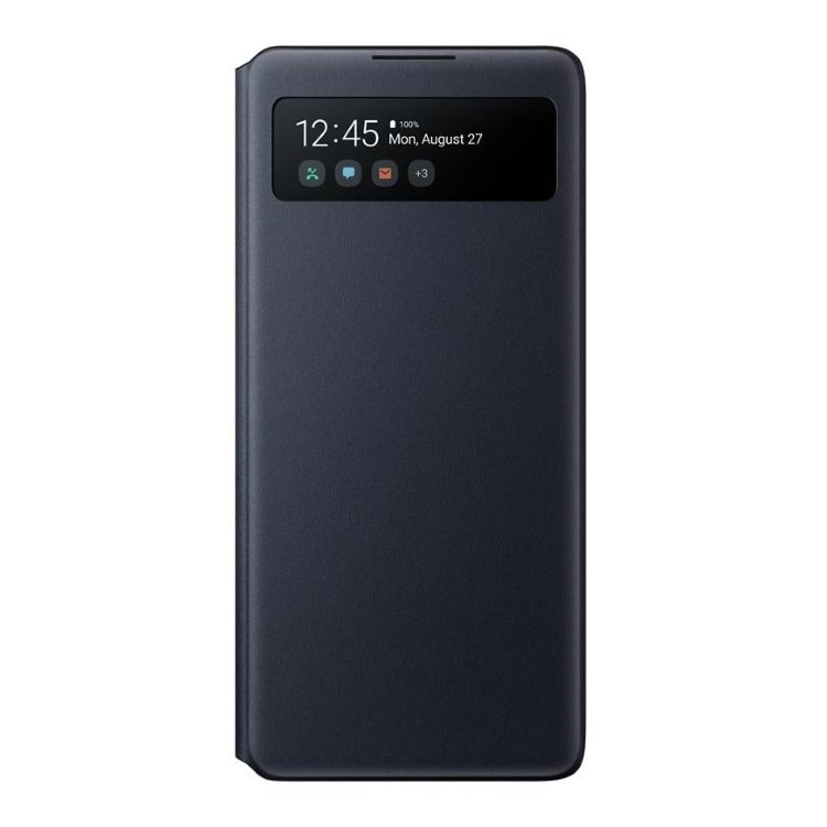 Puzdro Samsung S-View Wallet Cover EF-EG770PBE pre Samsung Galaxy S10 Lite - G770F, Black Puzdro Samsung S-View Wallet Cover EF-EG770PBE pre Samsung Galaxy S10 Lite - G770F, Black