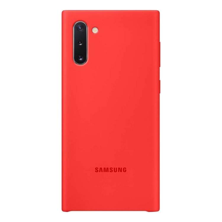 Puzdro Samsung Silicone Cover EF-PN970TRE pre Samsung Galaxy Note 10 - N970F, Red