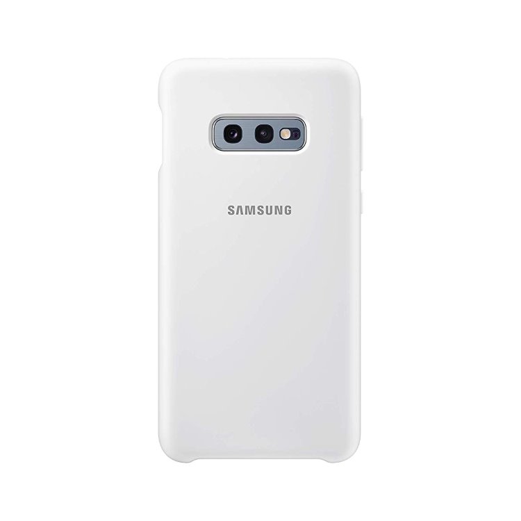 Puzdro Samsung Silicone Cover EF-PG970TWE pre Samsung Galaxy S10e - G973F, White