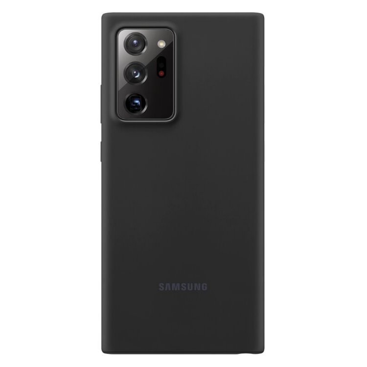 Puzdro Samsung Silicone Cover pre Galaxy Note 20 Ultra 5G - N986B, black (EF-PN985TBE)