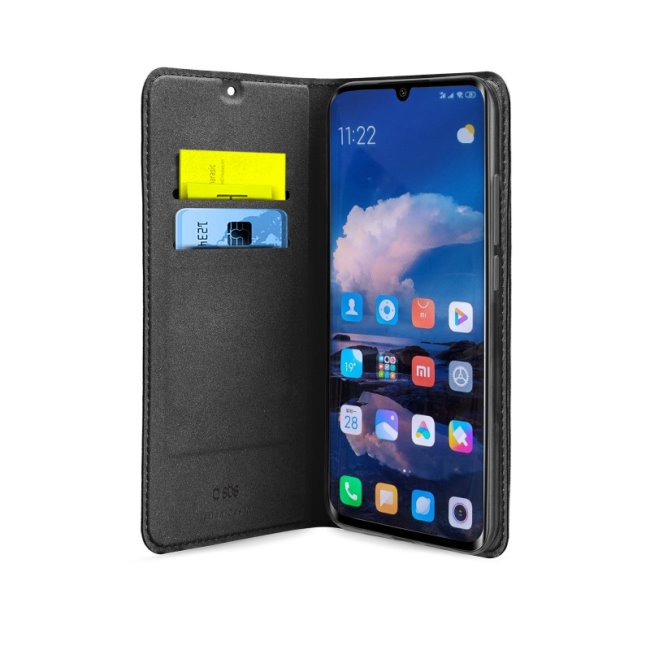 Puzdro SBS Book Wallet Lite pre Xiaomi Mi Note 10/Mi Note 10 Pro, black