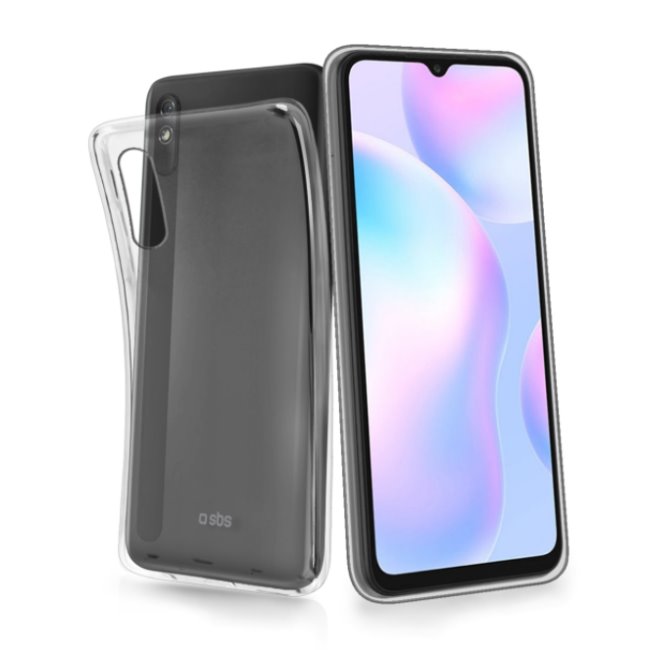 Puzdro SBS Skinny pre Xiaomi Redmi 9A/9AT, transparentná