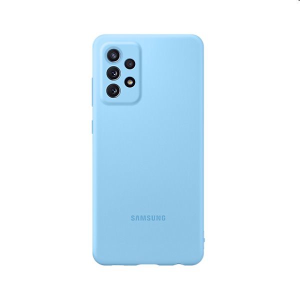 Puzdro Silicone Cover pre Samsung Galaxy A72, blue