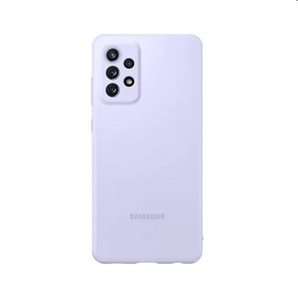 Puzdro Silicone Cover pre Samsung Galaxy A72, purple