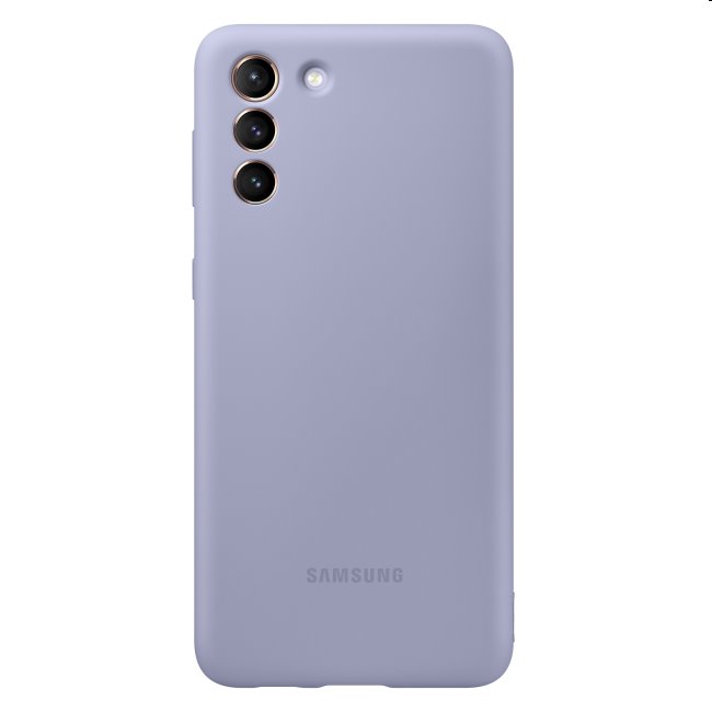 Puzdro Silicone Cover pre Samsung Galaxy S21 - G991B, violet (EF-PG991T)