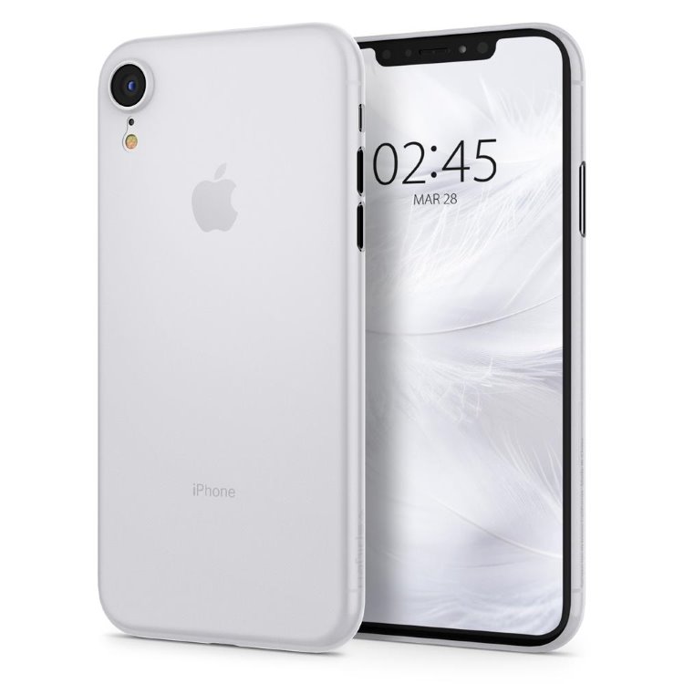 Puzdro Spigen Air Skin pre Apple iPhone Xr, clear