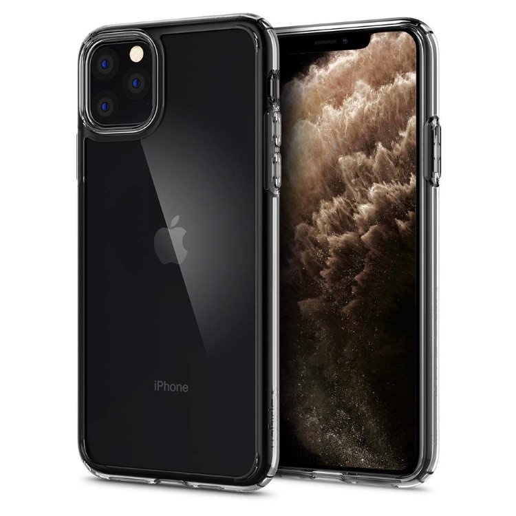 Puzdro Spigen Crystal Hybrid pre Apple iPhone 11 Pro, Clear