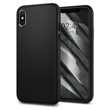 Puzdro Spigen Liquid Air pre iPhone X/XS, Black