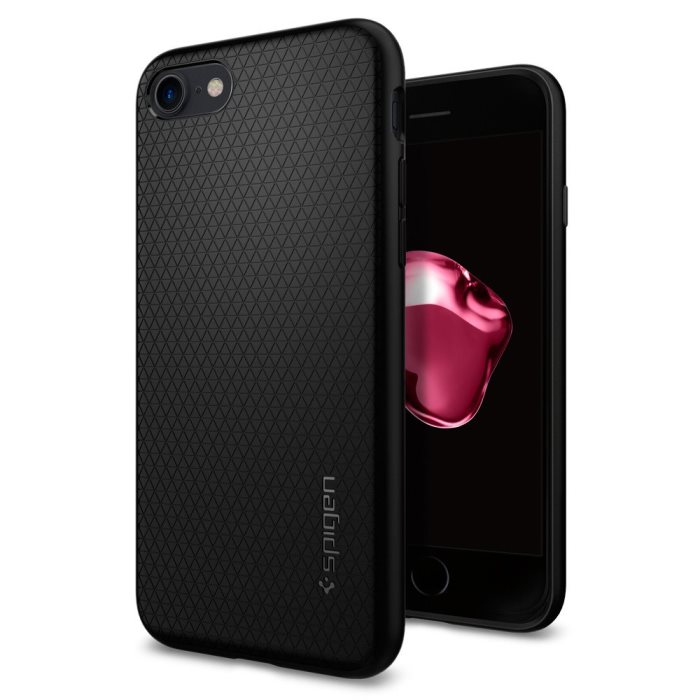 Puzdro Spigen Liquid Armor pre Apple iPhone SE 20/SE 22/8/7, Black Puzdro Spigen Liquid Armor pre Apple iPhone SE 20/SE 22/8/7, Black