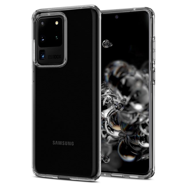 Puzdro Spigen Liquid Crystal pre Samsung Galaxy S20 Ultra - G988F, Clear