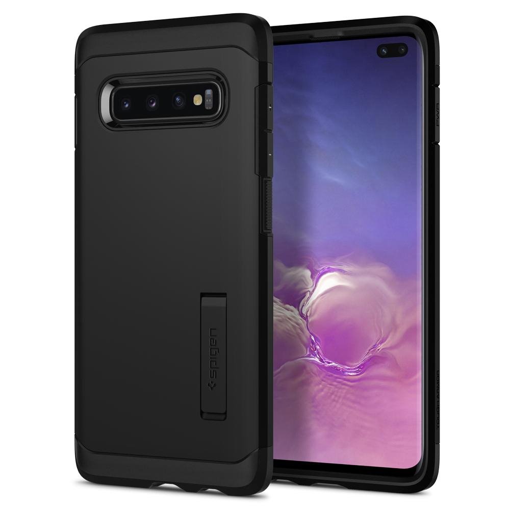 Puzdro Spigen Tough Armor pre Samsung Galaxy S10 Plus - G975F, Black