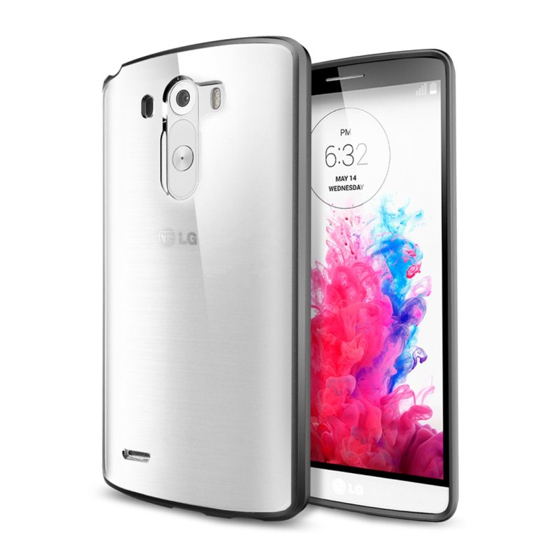 Puzdro Spigen Ultra Hybrid pre LG G3 - D855, GunMetal