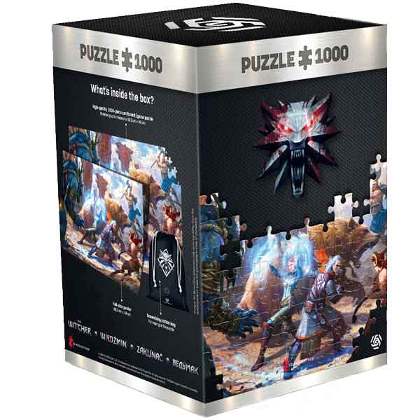 Puzzle The Witcher: Geralt & Triss in Battle (Good Loot)