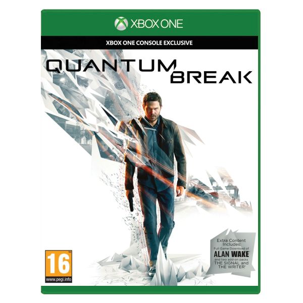 Quantum Break + steelbook [XBOX ONE] - BAZÁR (použitý tovar)