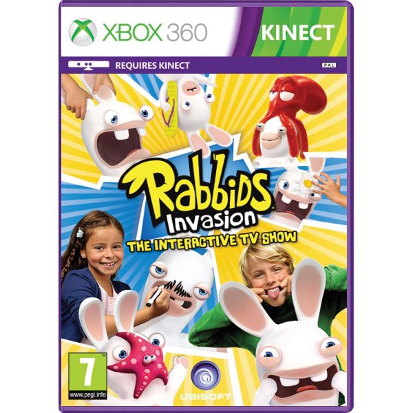 Rabbids Invasion: The Interactive TV Show [XBOX 360] - BAZÁR (použitý tovar)