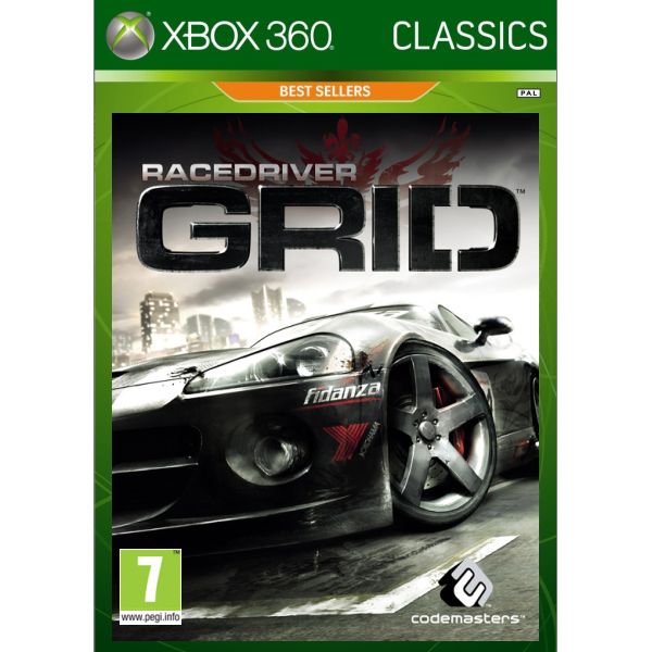 Race Driver GRID - XBOX 360- BAZÁR (použitý tovar)