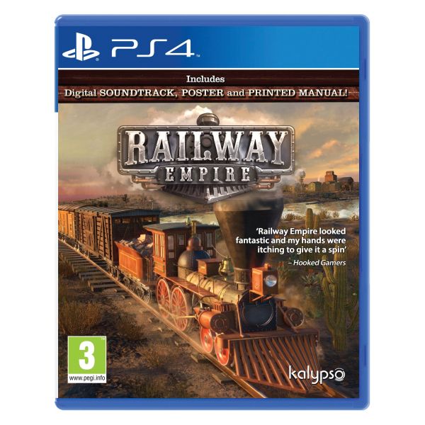 Railway Empire [PS4] - BAZÁR (použitý tovar)