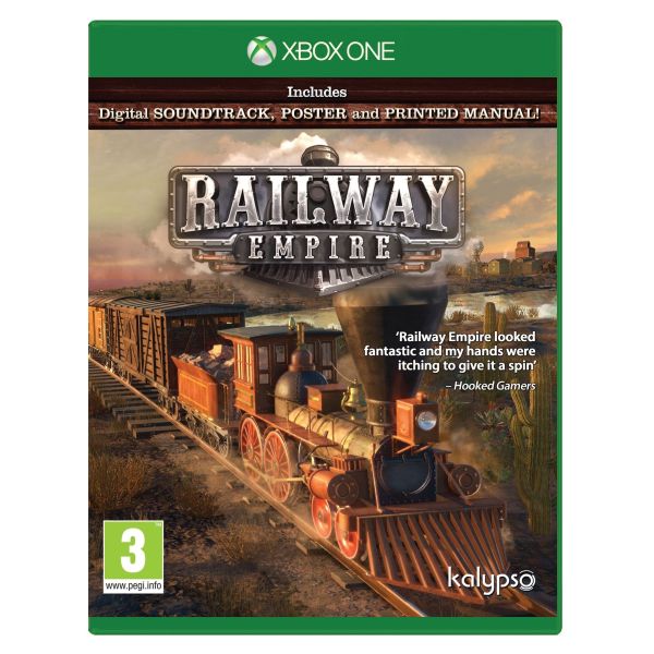 Railway Empire [XBOX ONE] - BAZÁR (použitý tovar)