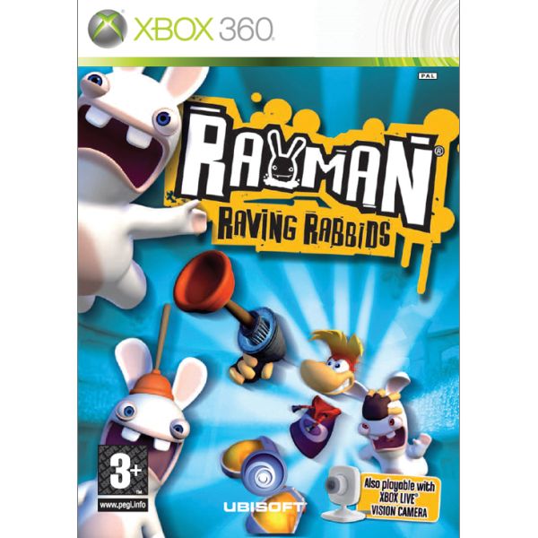 Rayman: Raving Rabbids [XBOX 360] - BAZÁR (použitý tovar)
