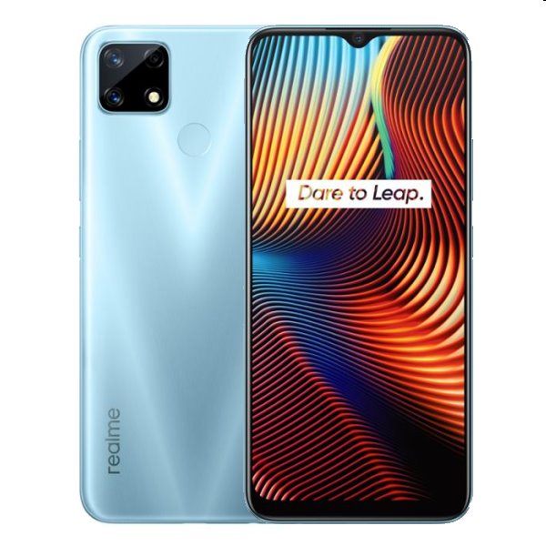 Realme 7i, 4/64GB, Polar Blue, Trieda B - použité, záruka 12 mesiacov