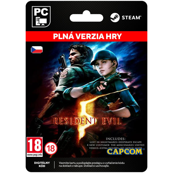 Resident Evil 5 CZ [Steam]