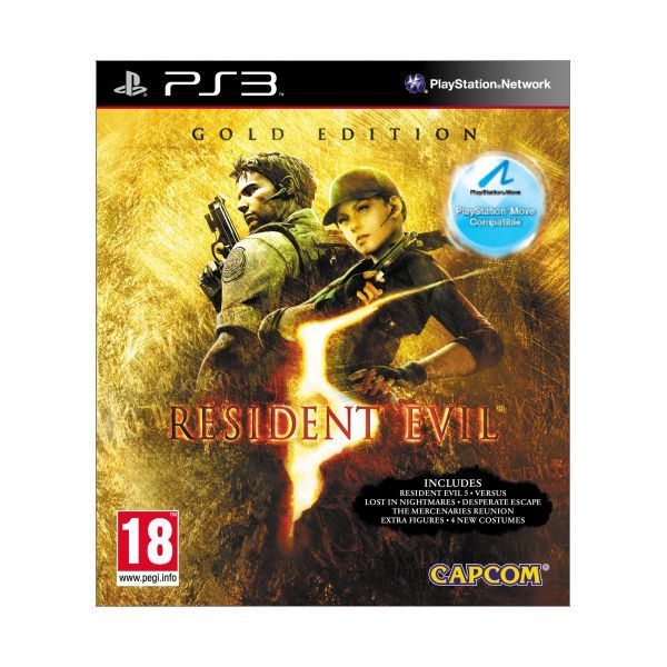 Resident Evil 5 Gold Edition (Move Compatible) PS3 - BAZÁR (použitý tovar)