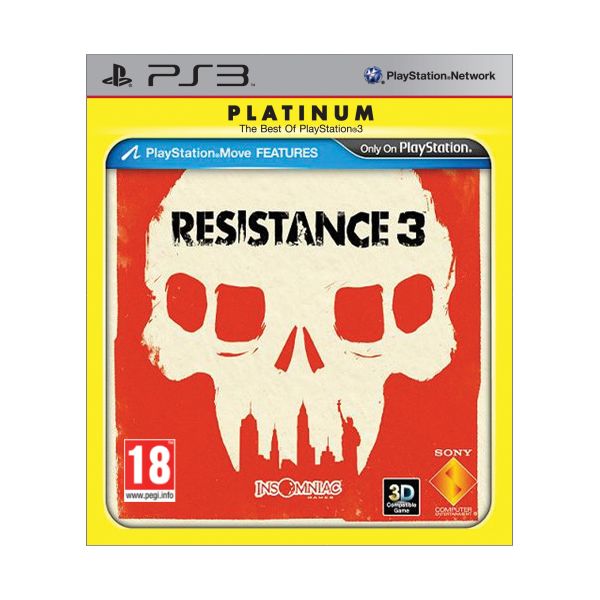 Resistance 3-PS3 - BAZÁR (použitý tovar)