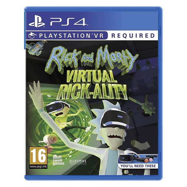 Rick and Morty: Virtual Rick-Ality [PS4] - BAZÁR (použitý tovar)