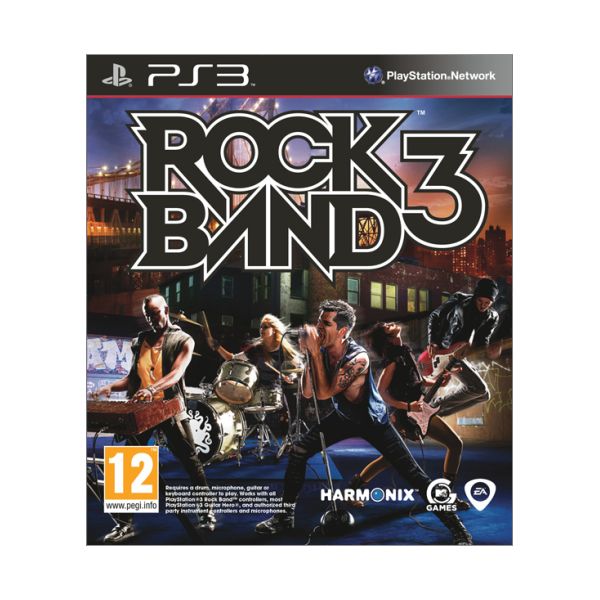 Rock Band 3 [PS3] - BAZÁR (použitý tovar)