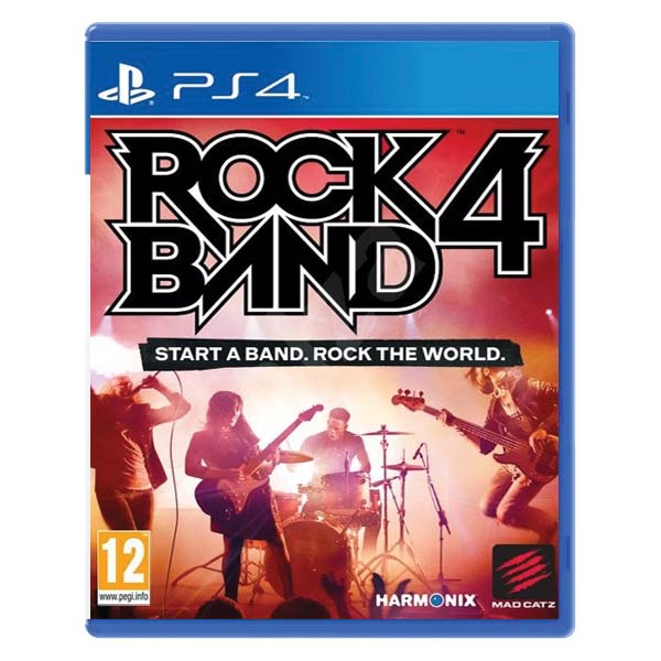 Rock Band 4  [PS4] - BAZÁR (použitý tovar)