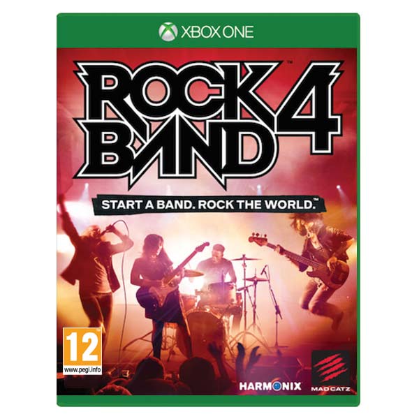 Rock Band 4  [XBOX ONE] - BAZÁR (použitý tovar)