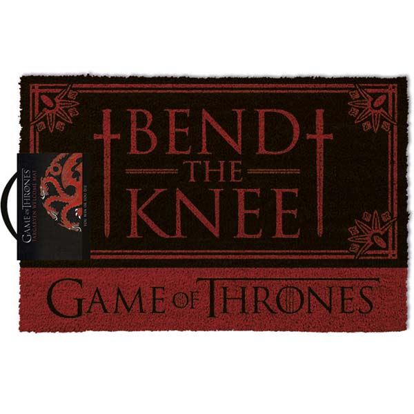 Rohožka Bend the knee (Game of Thrones)