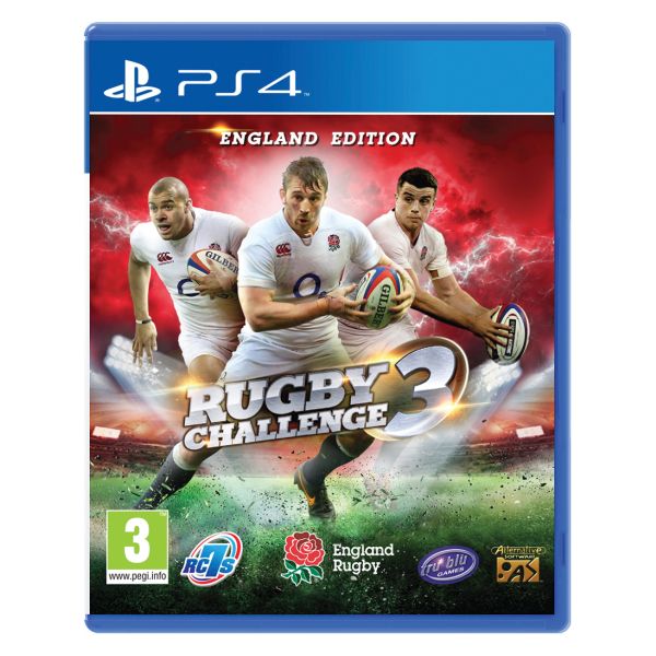 Rugby Challenge 3 (England Edition)  [PS4] - BAZÁR (použitý tovar)