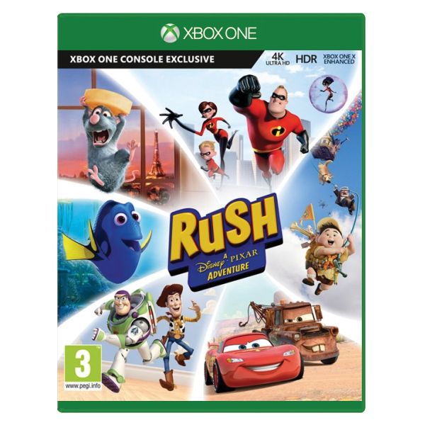 Rush: A Disney Pixar Adventure CZ [XBOX ONE] - BAZÁR (použitý tovar)