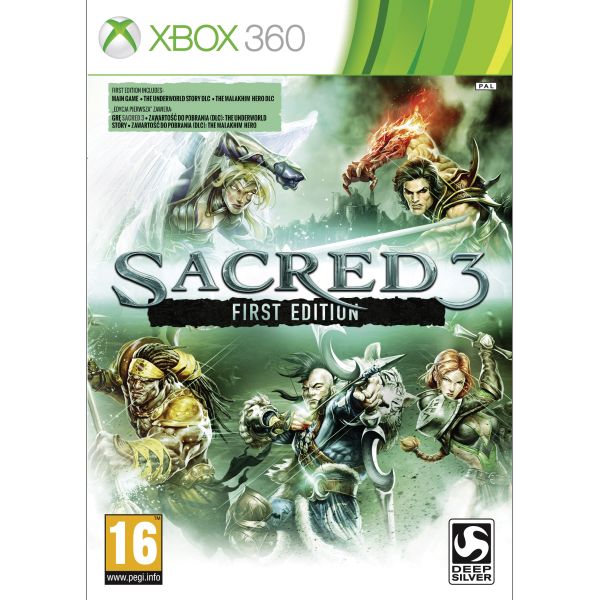 Sacred 3 (First Edition) [XBOX 360] - BAZÁR (použitý tovar)