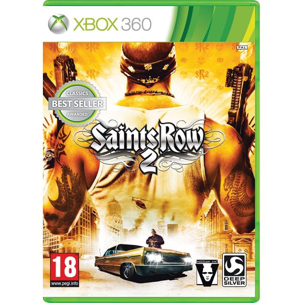 Saints Row 2- XBOX 360- BAZÁR (použitý tovar)