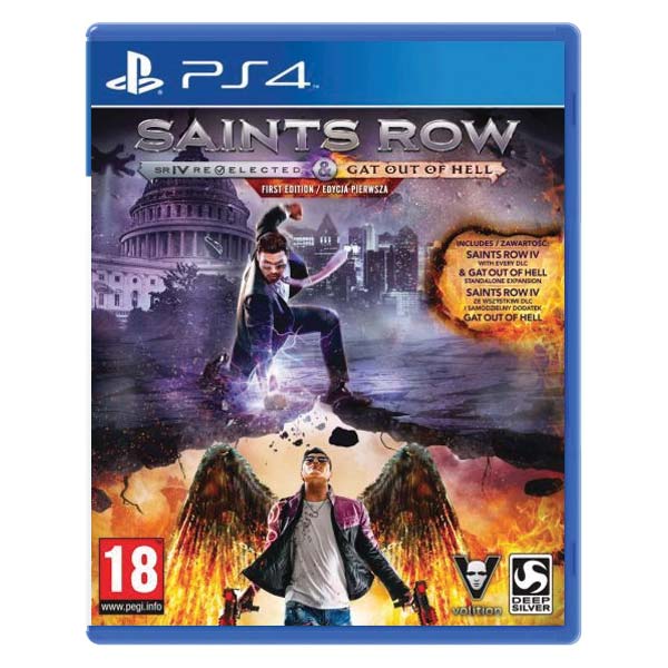 E-shop Saints Row 4: Re-Elected + Gat out of Hell (First Edition) PS4