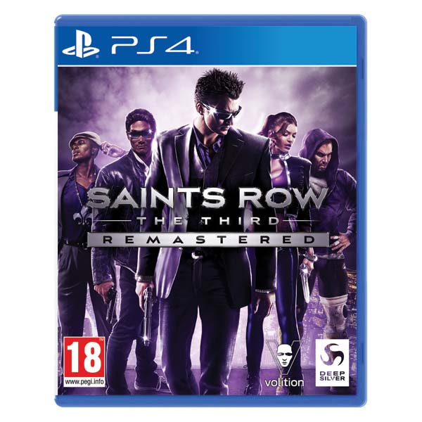 Saints Row: The Third (Remastered) CZ [PS4] - BAZÁR (použitý tovar)