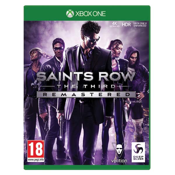 Saints Row: The Third (Remastered) CZ [XBOX ONE] - BAZÁR (použitý tovar)