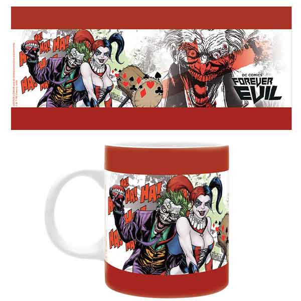Šálka DC Comics - Harley and Joker, forever evil!