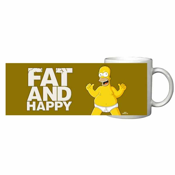 Šálka Simpsons- Fat & Happy