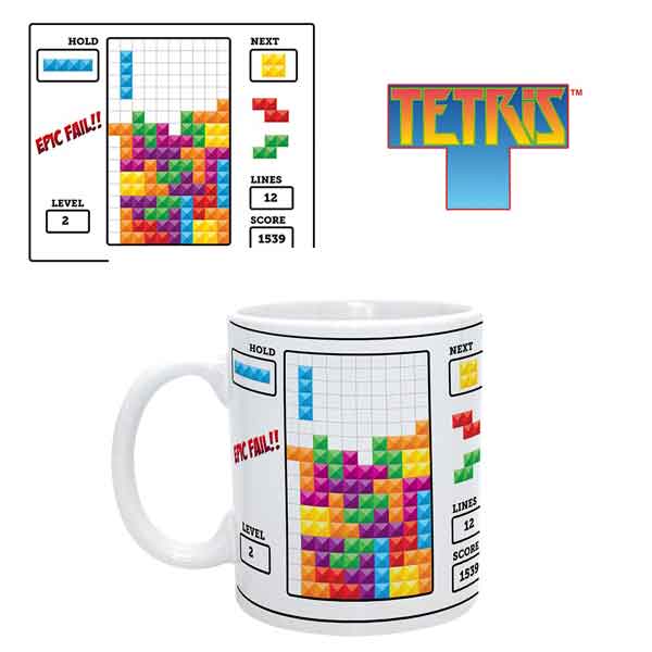Šálka Tetris - Epic Fail