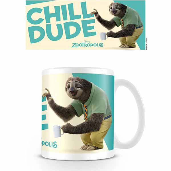 Šálka Zootopia - Chill Dude