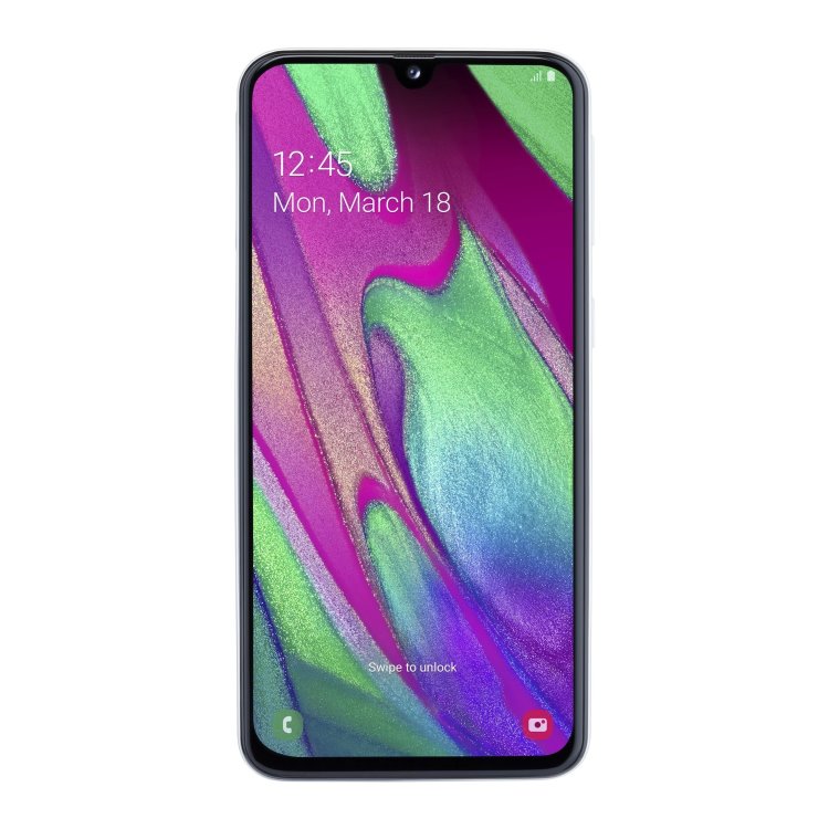 Samsung Galaxy A40 - A405F, 4/64GB, Dual SIM, White - SK distribúcia