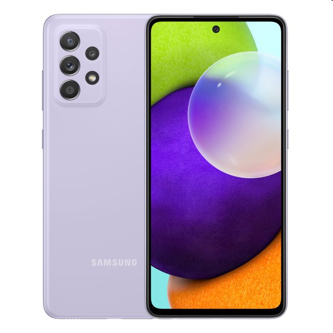 Samsung Galaxy A52, 6/128GB, Awesome Violet, rozbalené balenie