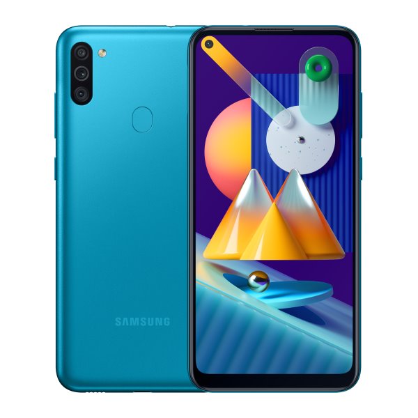 Samsung Galaxy M11 - M115F, 3/32GB, Metallic Blue, Trieda C - použité, záruka 12 mesiacov