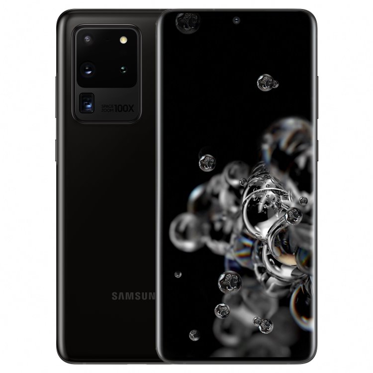 Samsung Galaxy S20 Ultra 5G - G988B, Dual SIM, 12/128GB | Cosmic Black, Trieda B - použité, záruka 12 mesiacov
