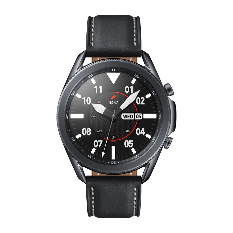Samsung Galaxy Watch3 SM-R840, 45mm, Mystic Black, Trieda A - použité, záruka 12 mesiacov