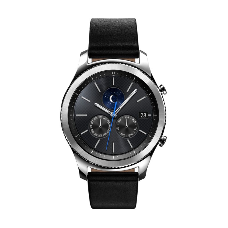 Samsung Gear S3 Classic, multifunkčné hodinky, zelená, Trieda A - použité, záruka 12 mesiacov