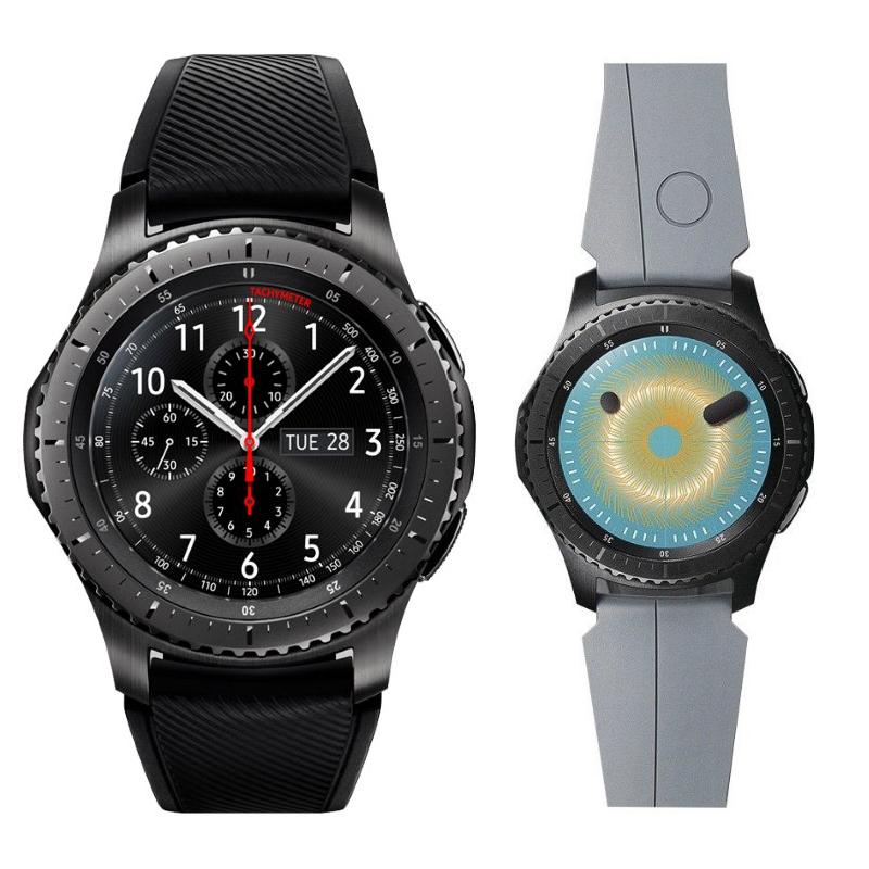Samsung Gear S3 Frontier, multifunkčné hodinky, Space Gray, Trieda B - použité, záruka 12 mesiacov